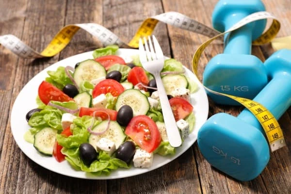 Example of good diet and exercise Goadby