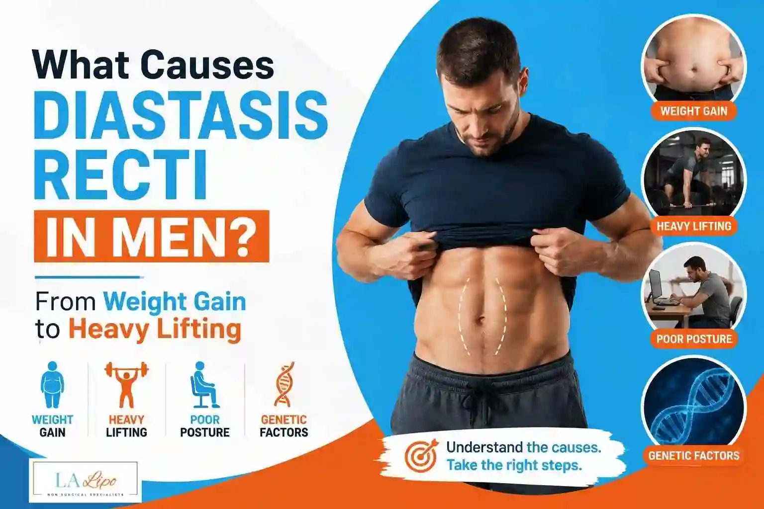 What Causes Diastasis Recti in Men? From Weight Gain to Heavy Lifting Goadby